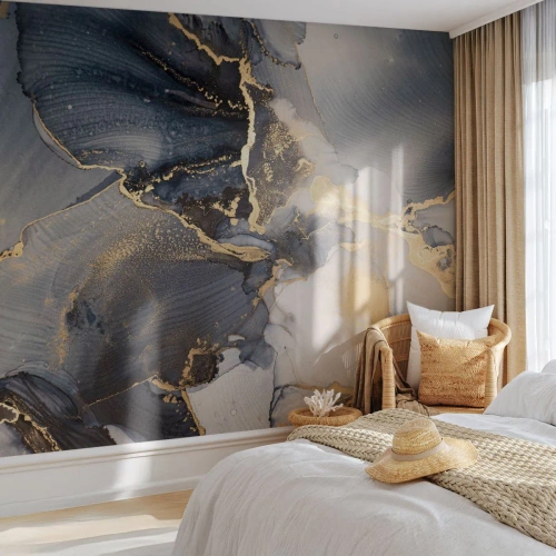 Self-Adhesive Photo Wallpaper Deluxe Sticker - Life of a Stone - Abstraction, Piece, Modern Art - 300x210 cm
