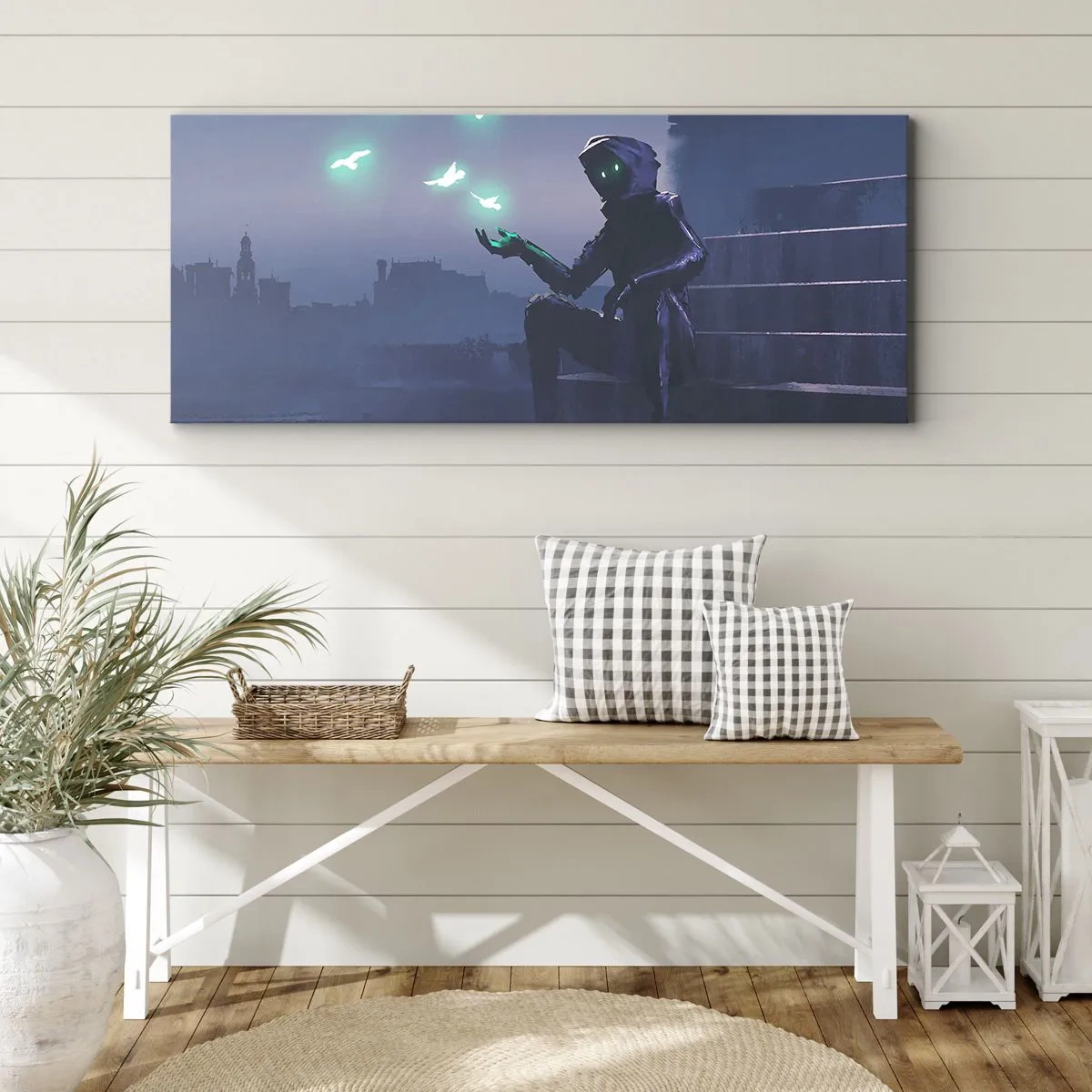 Canvas picture - Life Will Be Restored - 160x50 cm