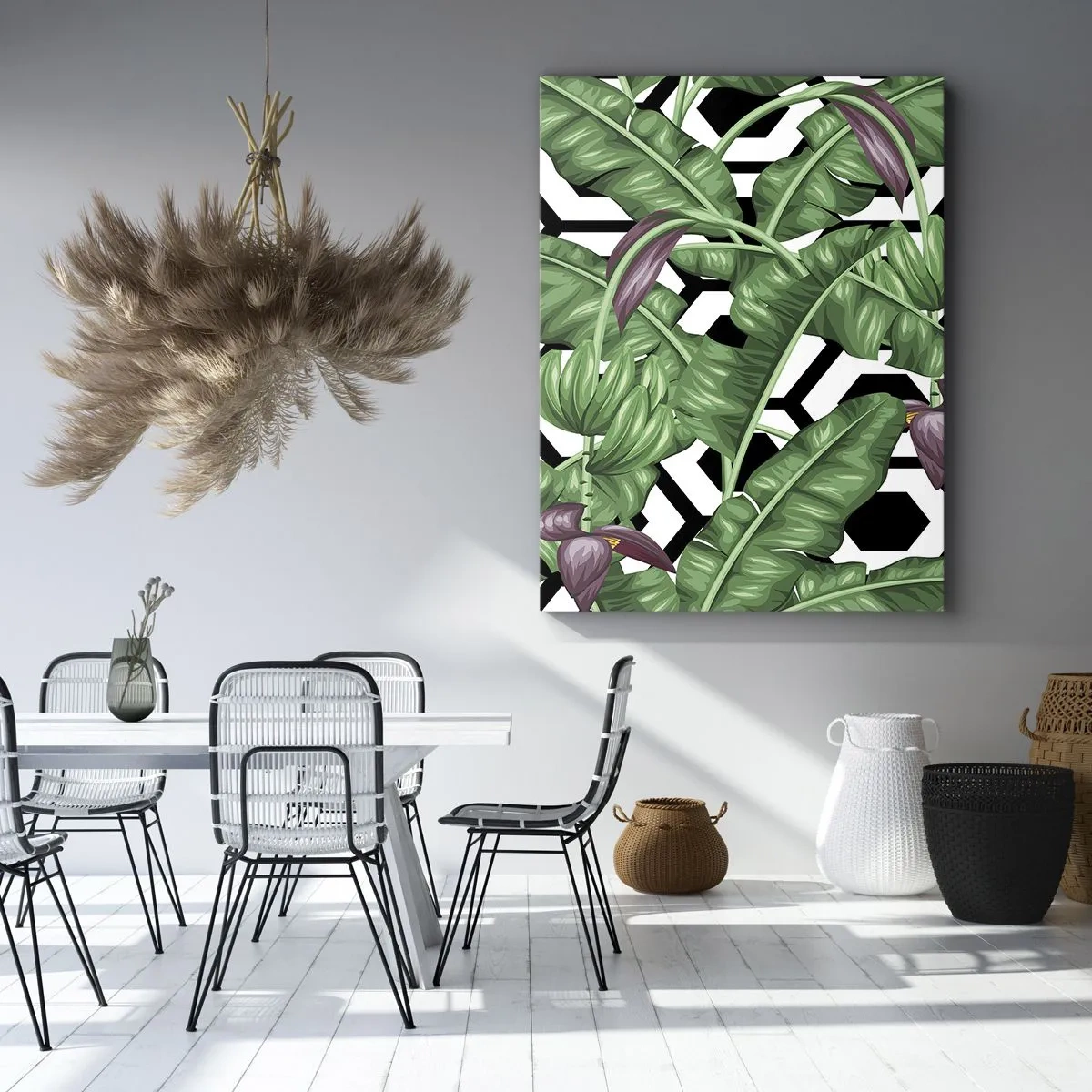 Canvas picture - Symmetrical Composition of Nature - 50x70 cm