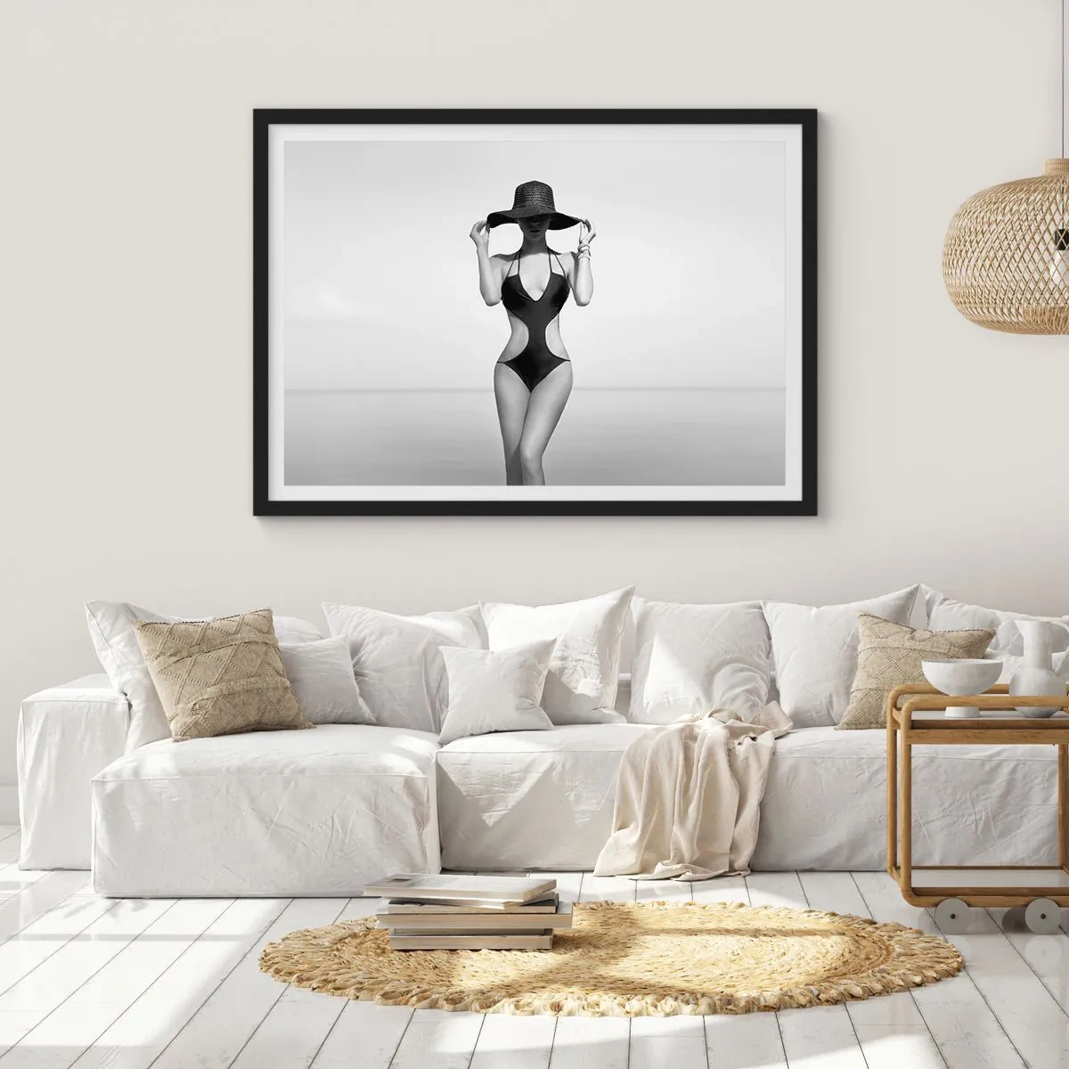 Poster in black frame - My Name Is: Elegance - 100x70 cm