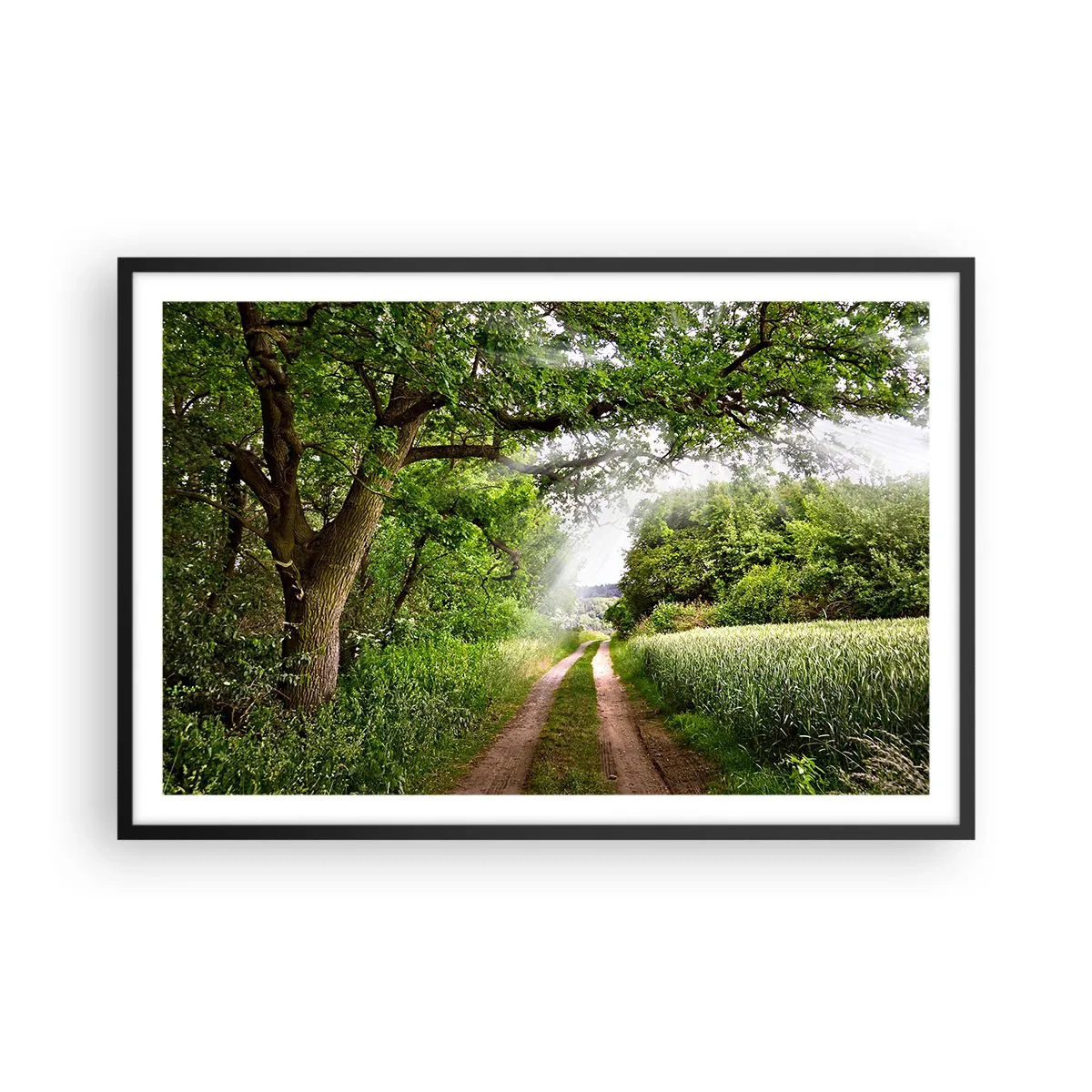 Poster in black frame - Et in Arcadia Ego - 91x61 cm