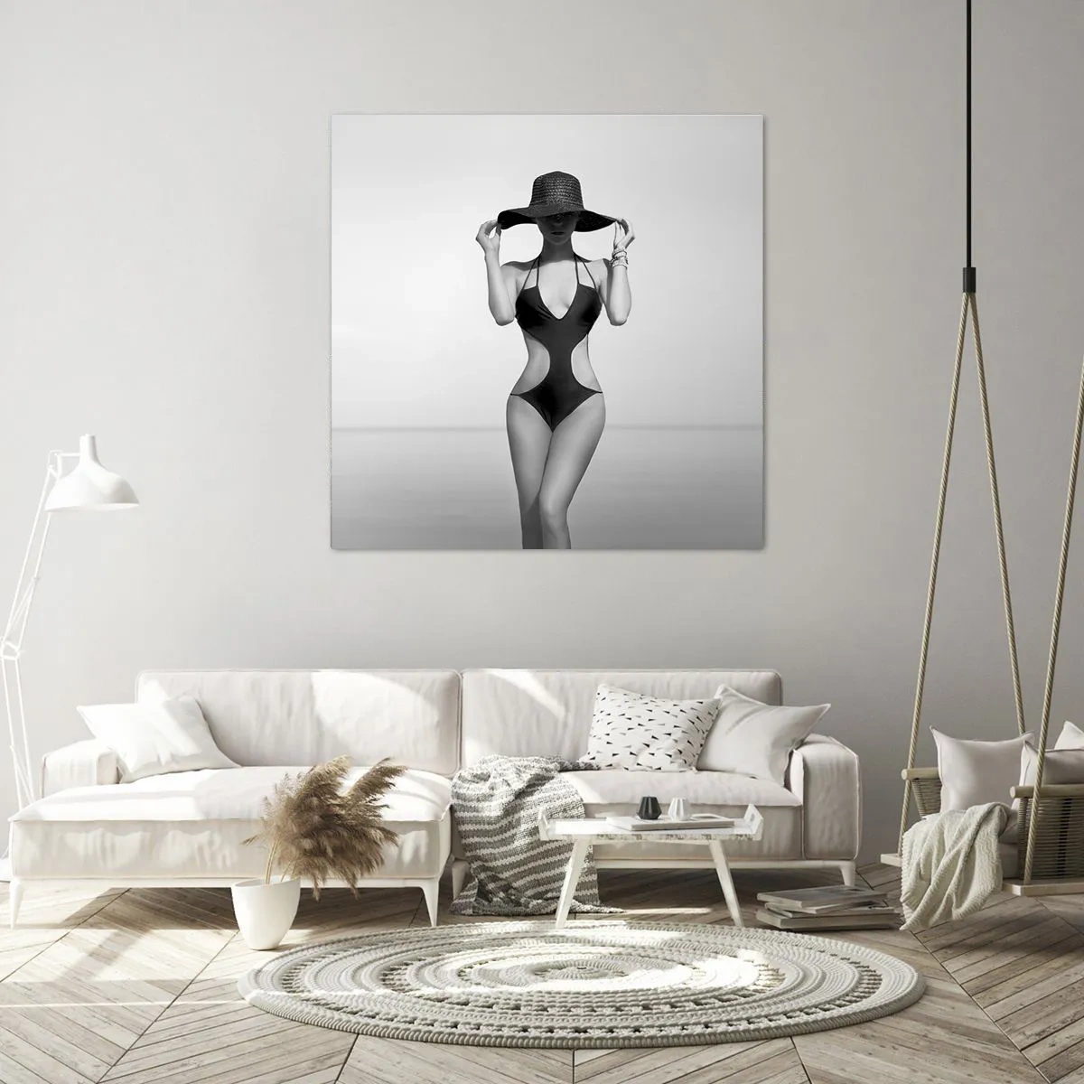 Canvas picture - My Name Is: Elegance - 50x50 cm