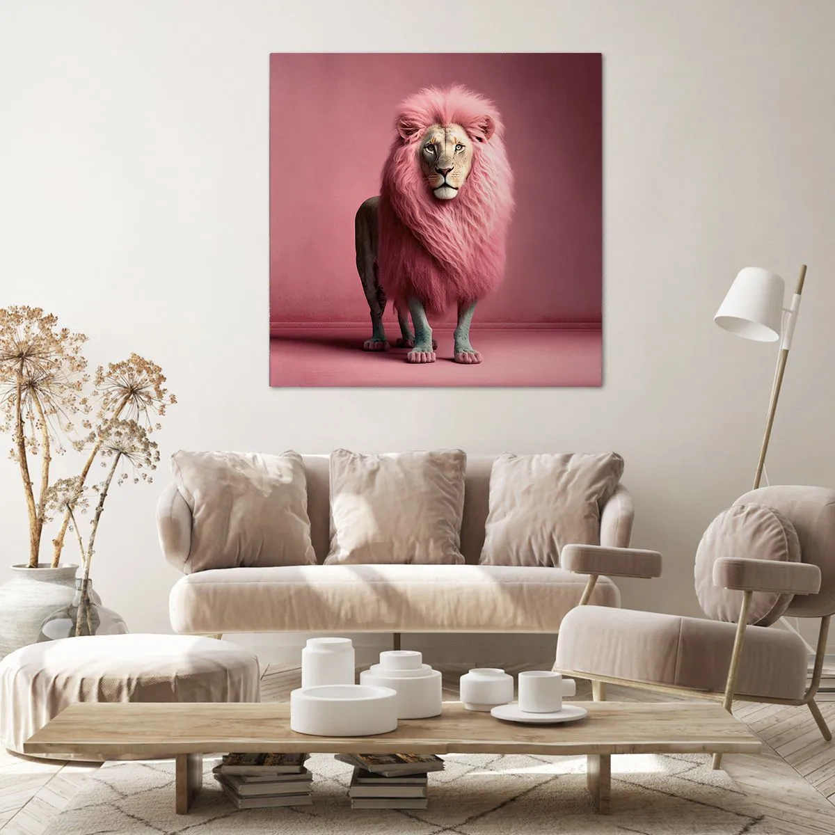 Canvas picture - And You're Not Scared Anymore - 70x70 cm