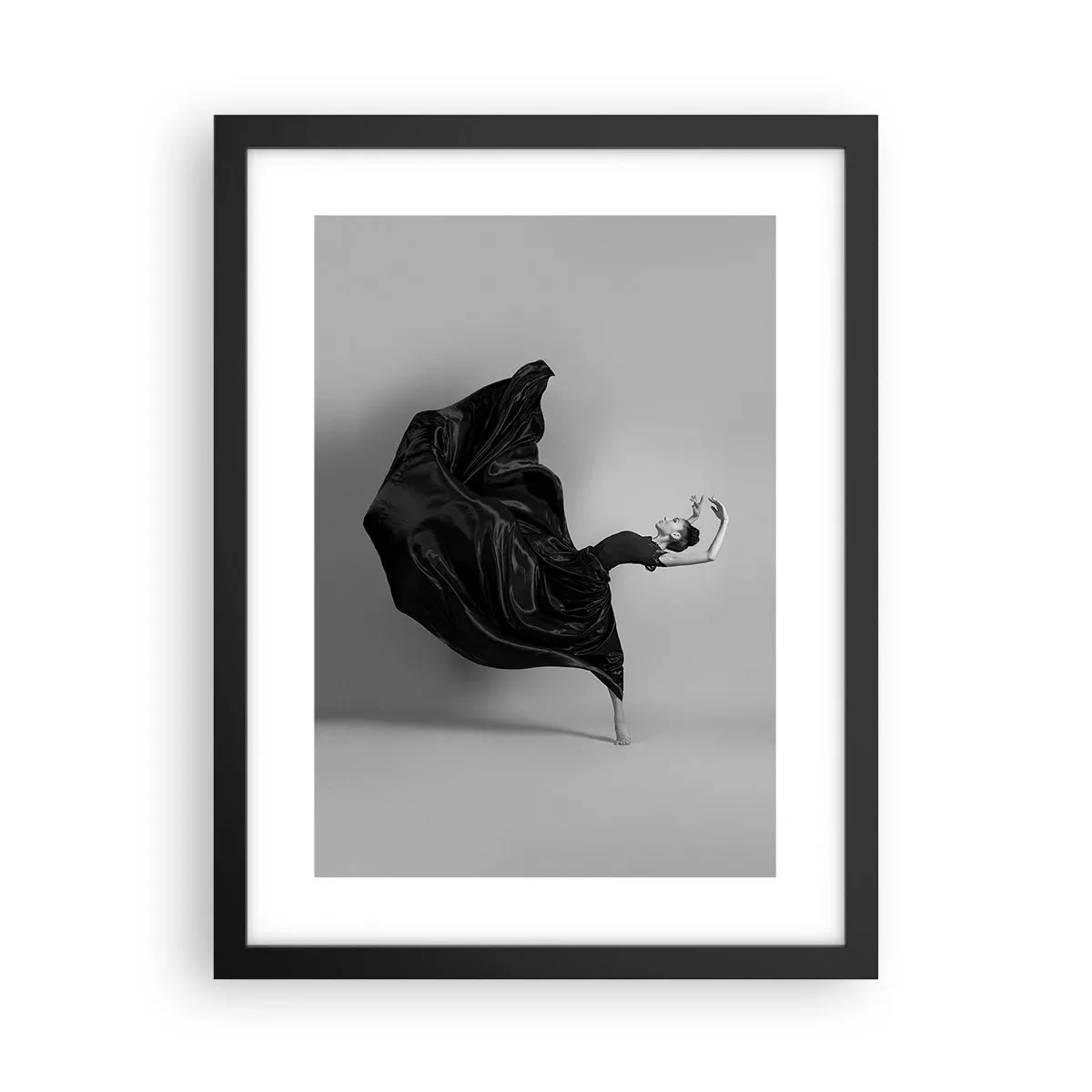 Poster in black frame - On the Wings of Music - 30x40 cm