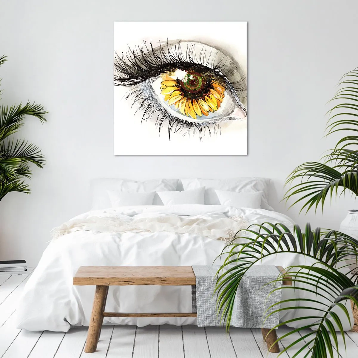 Canvas picture - Look Hot As a Summer - 50x50 cm