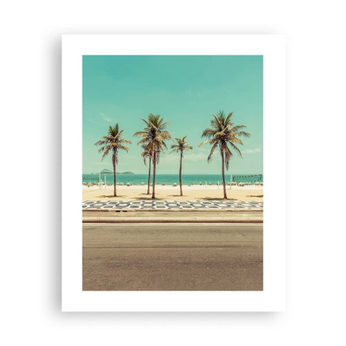 Poster - By the Beach - 40x50 cm