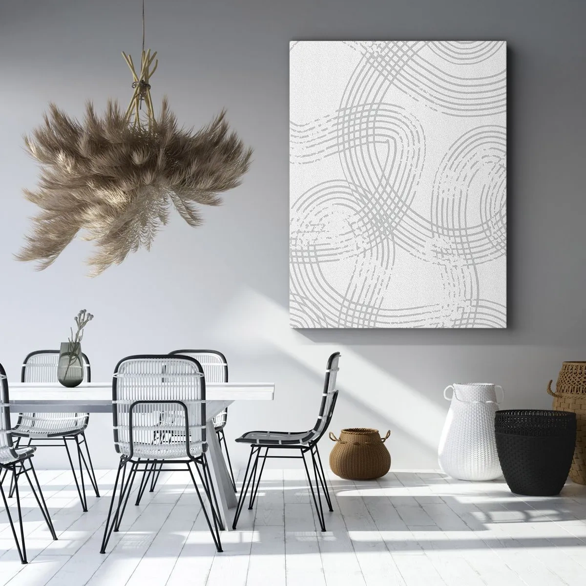 Canvas picture - No Straight Line - 70x100 cm