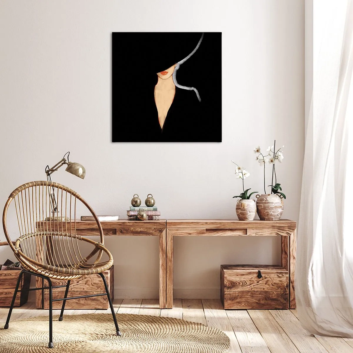 Canvas picture - Elegance and Style - 30x30 cm