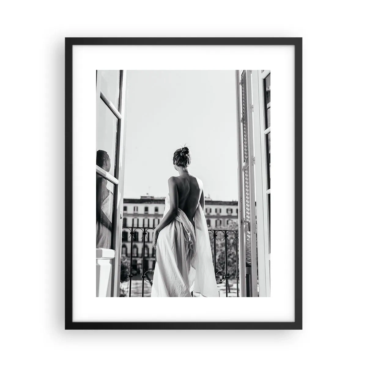 Poster in black frame - Awakening of the Senses - 40x50 cm