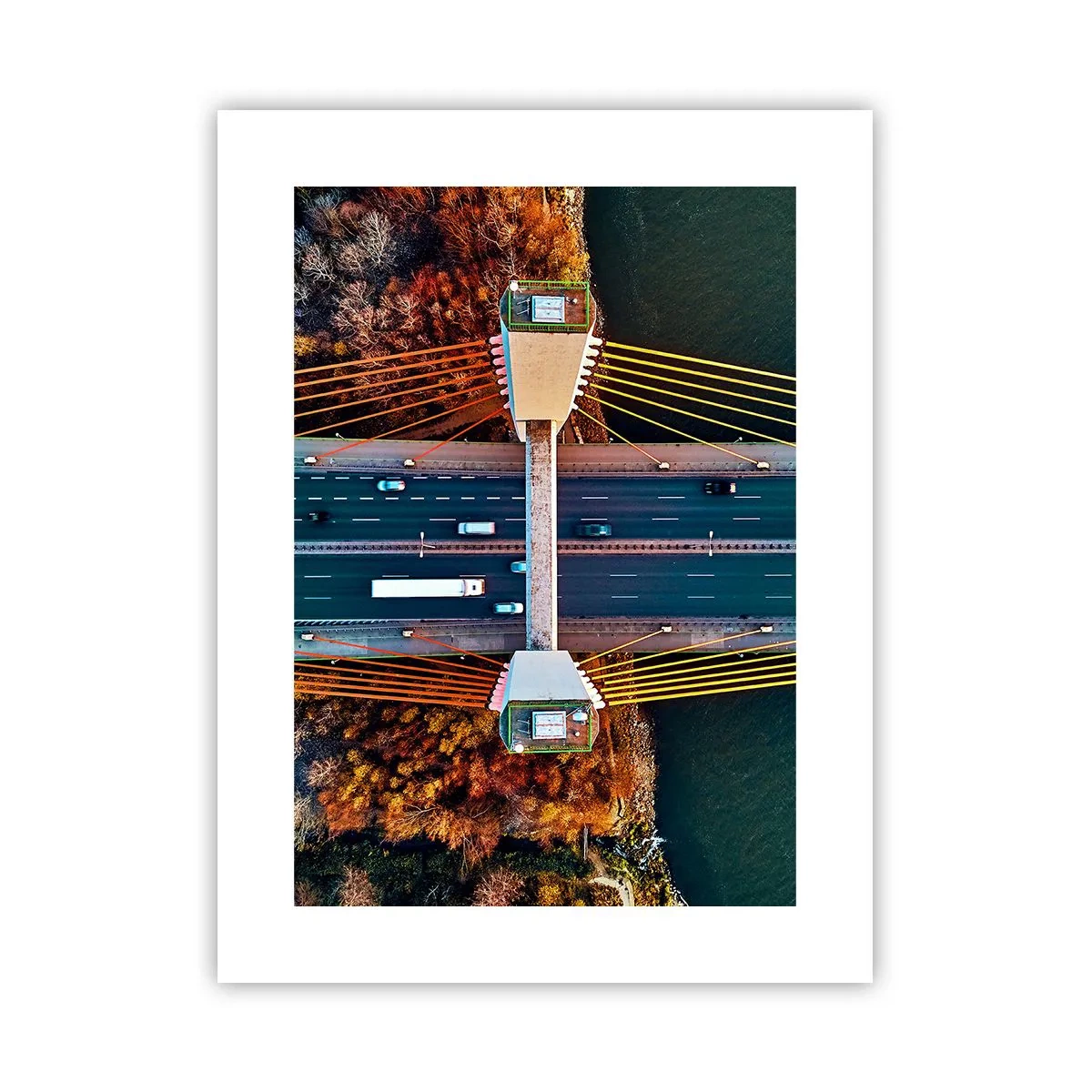 Poster - Behind Seas and Oceans - 30x40 cm