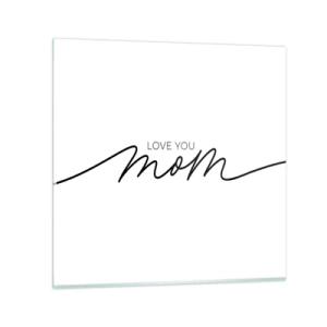 Glass picture - Great Emotion - 60x60 cm