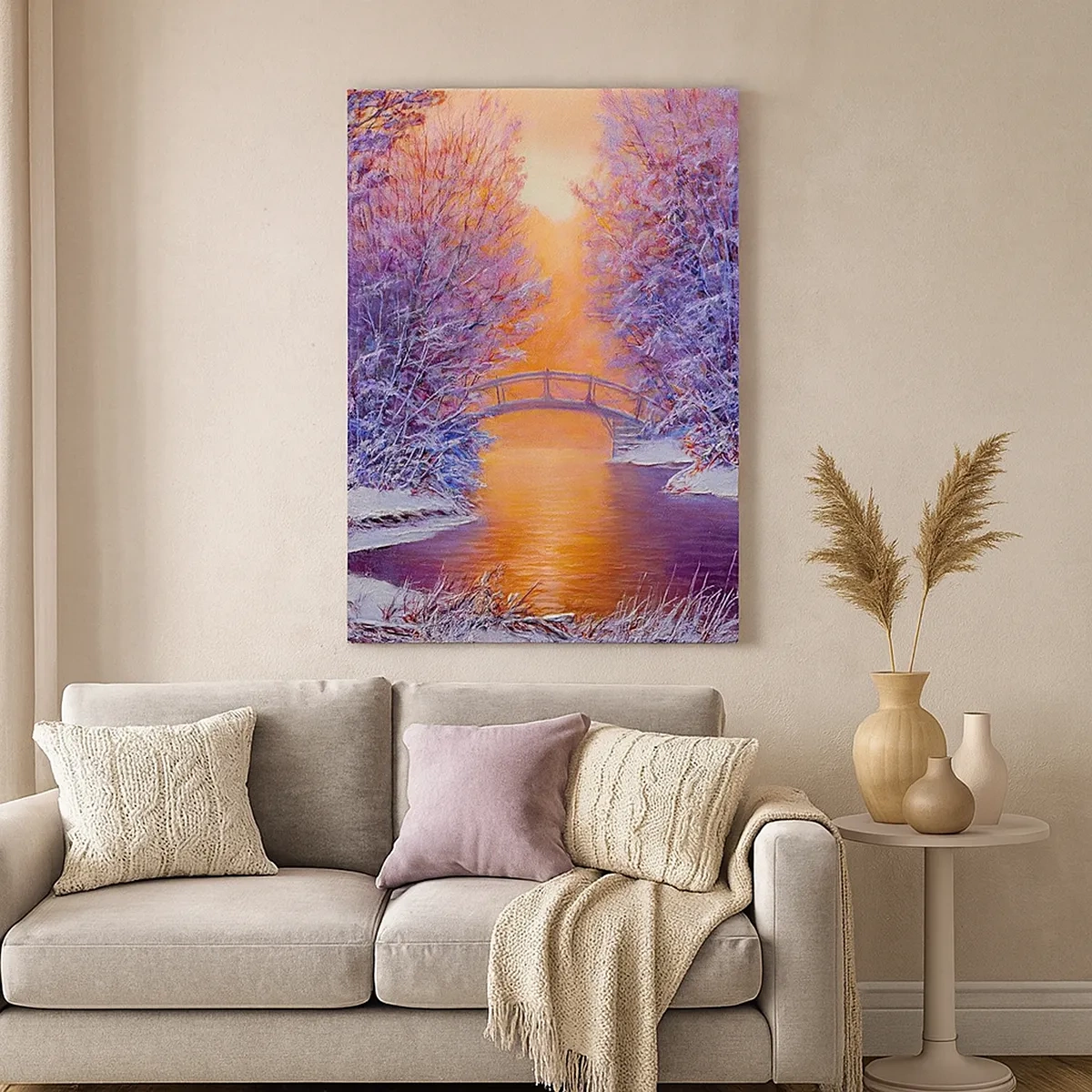 Canvas picture - Let's Meet Here - 50x70 cm