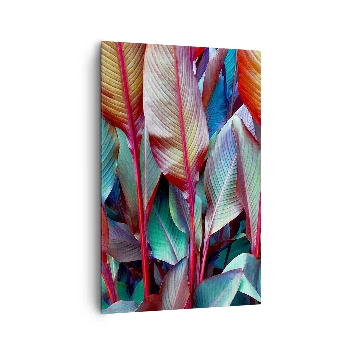 Canvas picture - Colourful Thicket - 80x120 cm
