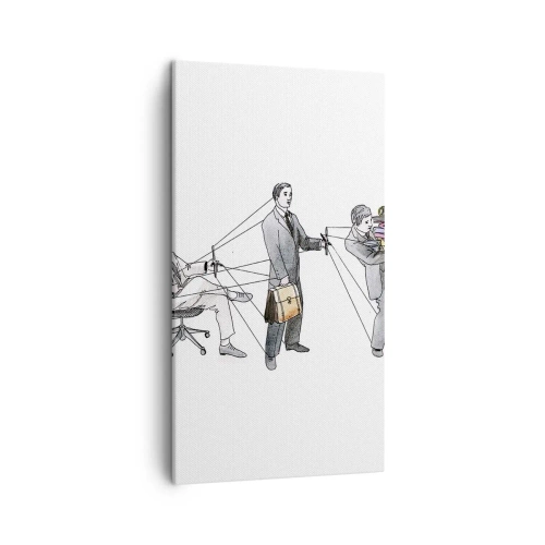 Canvas picture - Everyone Is Someone Else's Puppet - 45x80 cm