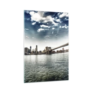Glass picture - Glass Island - 70x100 cm