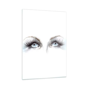 Glass picture - Eyes ofaAn Angel? - 50x70 cm