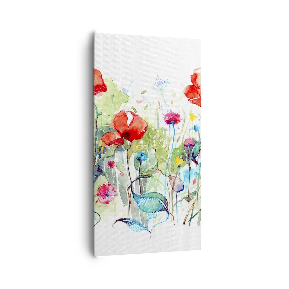 Canvas picture - Meadow in May - 65x120 cm