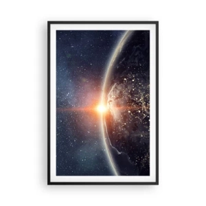 Poster in black frame - In a New Perspective - 61x91 cm