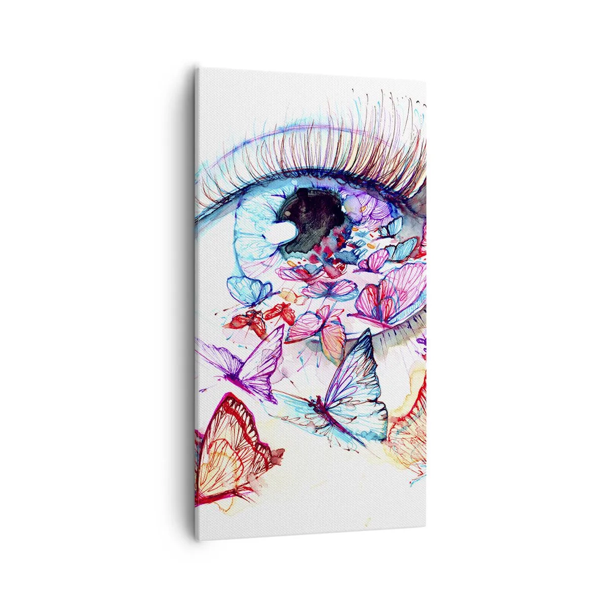 Canvas picture - Fairytale Charm of the Eyes - 55x100 cm