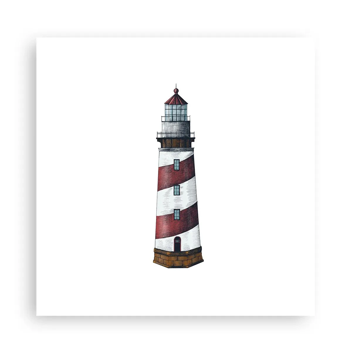 Poster - Always on Guard - 30x30 cm