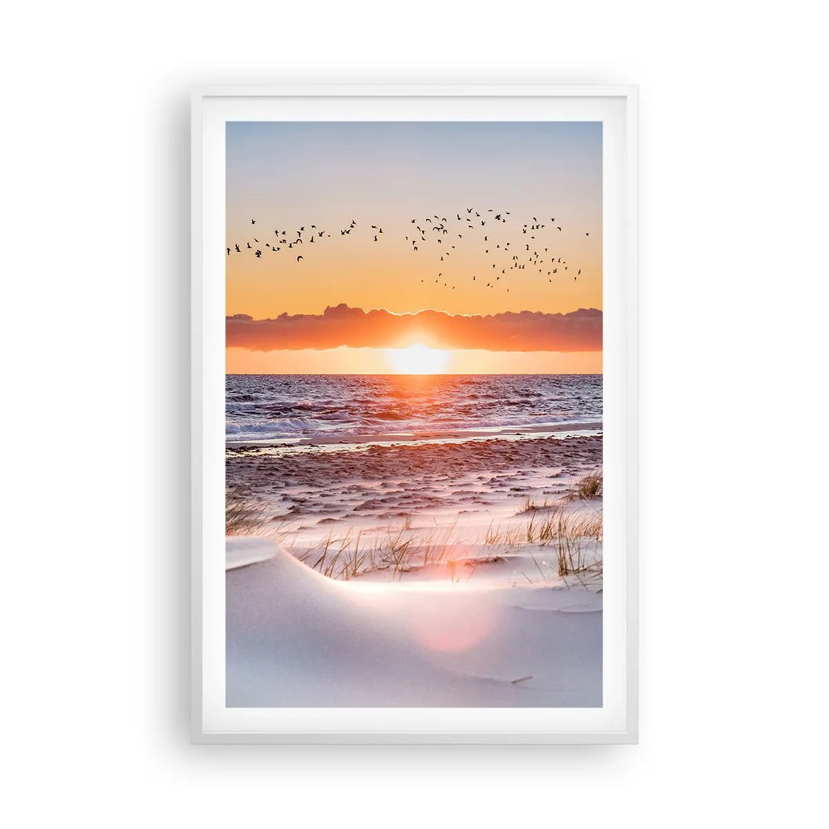 Poster in white frmae - Horizontal Landscape - 61x91 cm