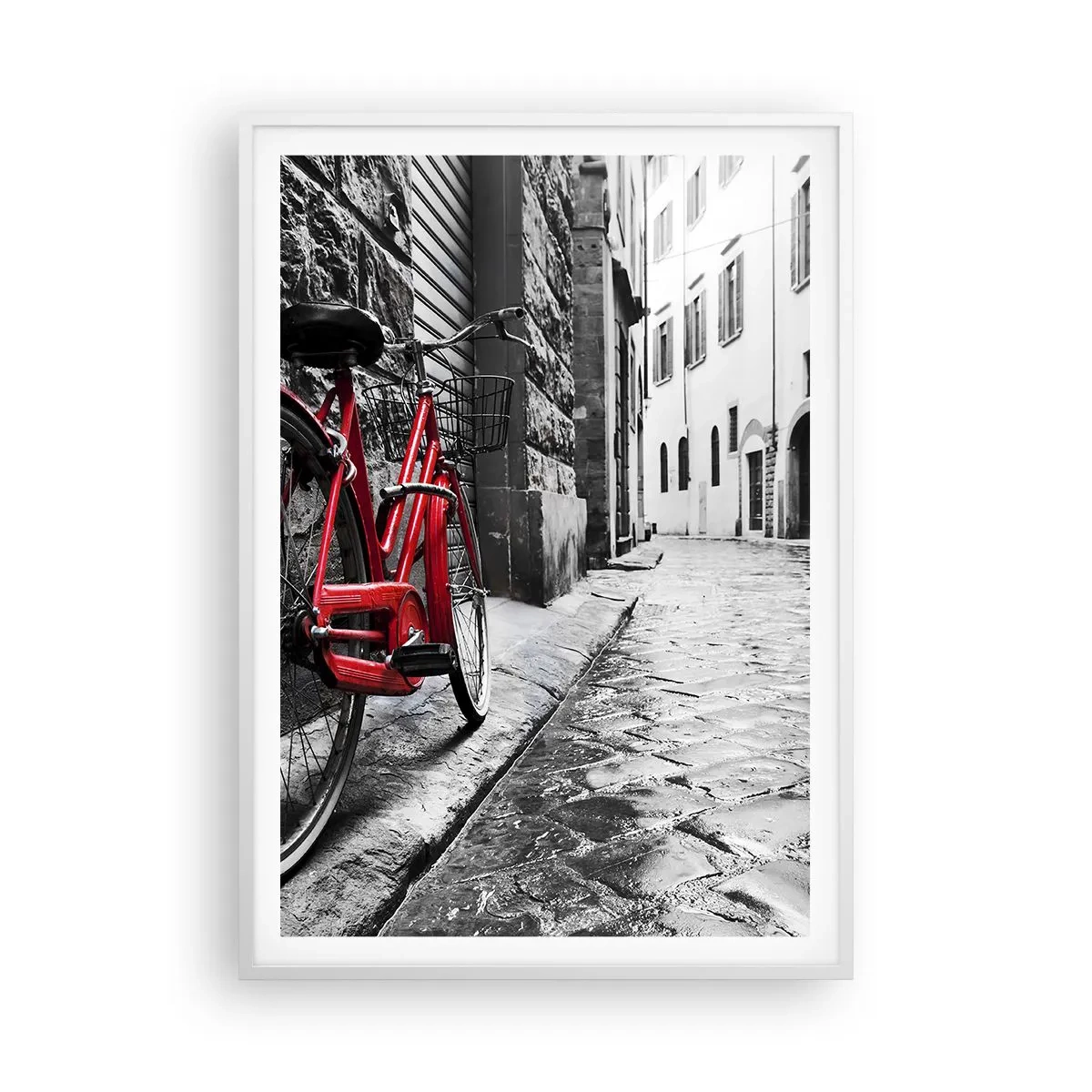 Poster in white frmae - Real Beauty Does Not Age - 70x100 cm