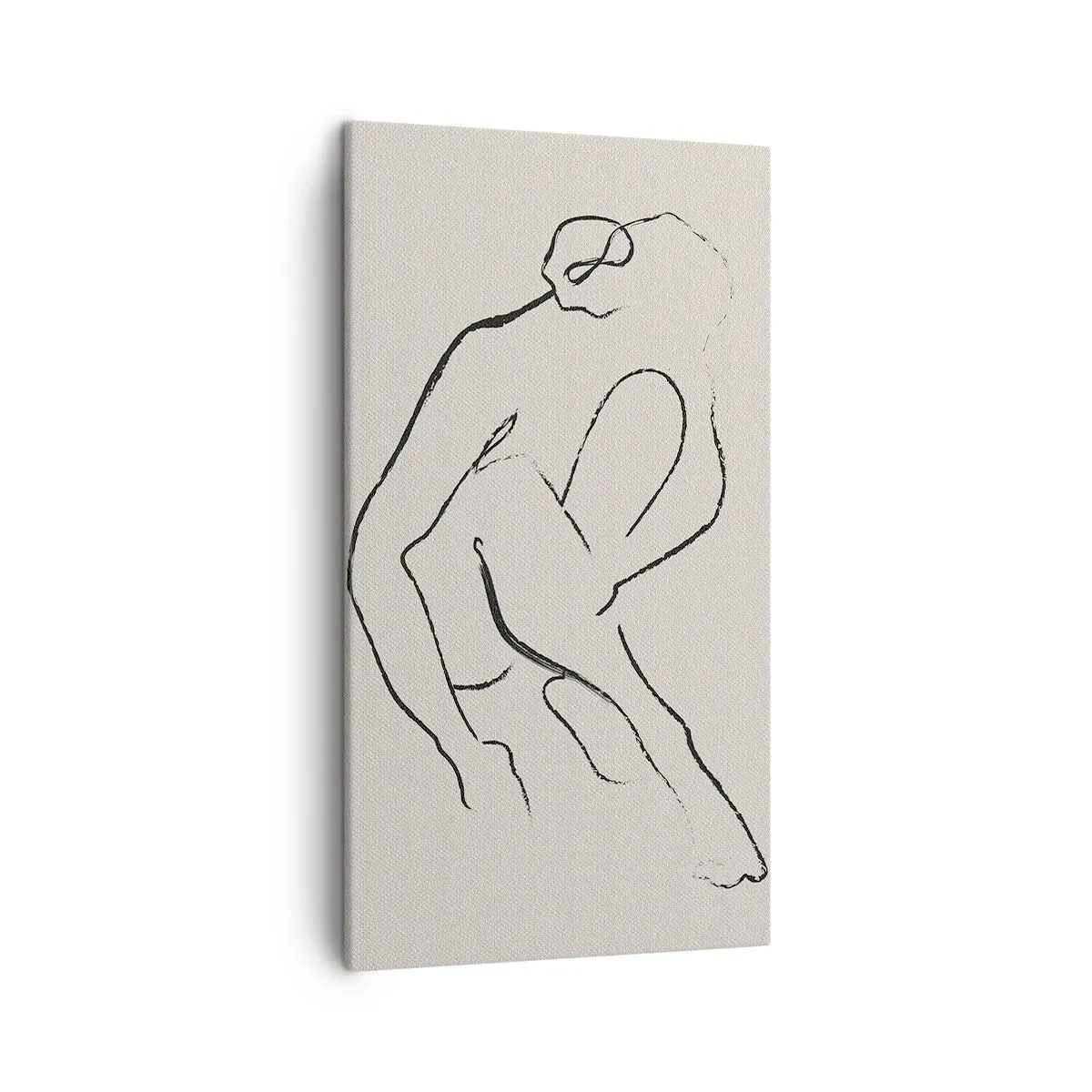 Canvas picture - Intimate Sketch - 45x80 cm