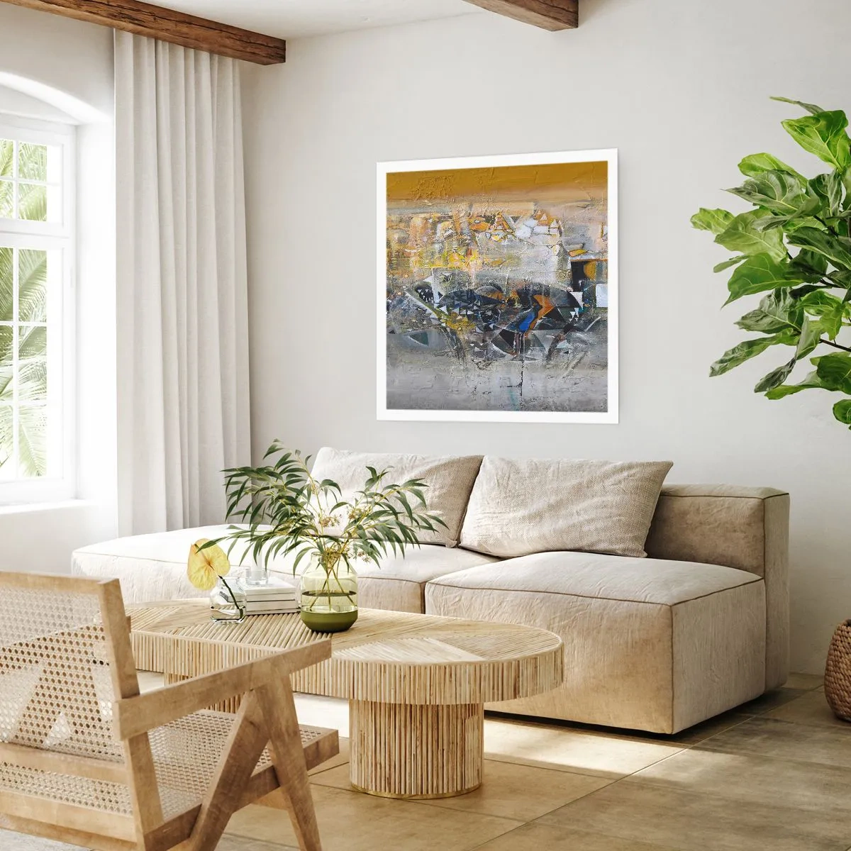 Poster - All Will Work out - 50x50 cm