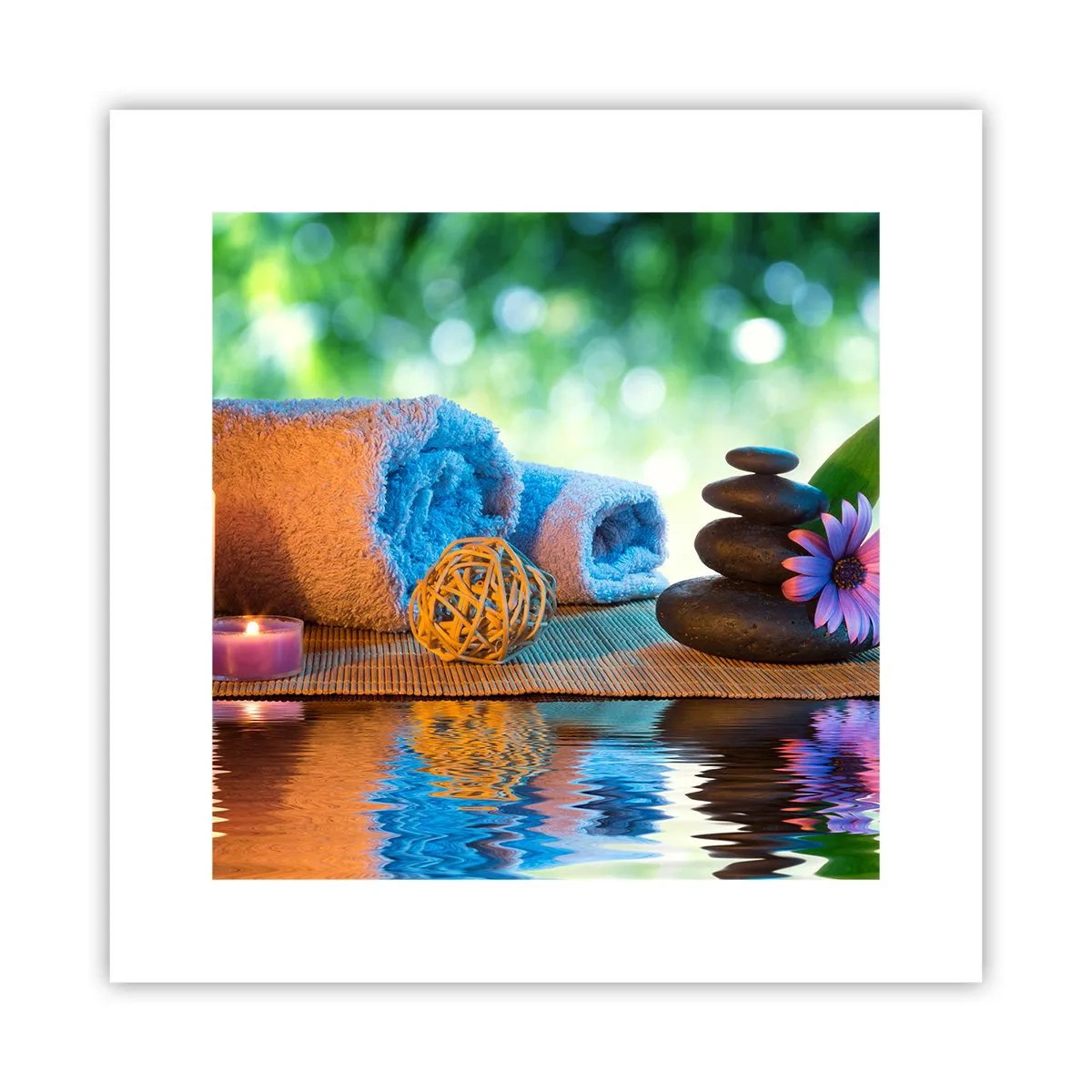 Poster - Time for the Body - 30x30 cm