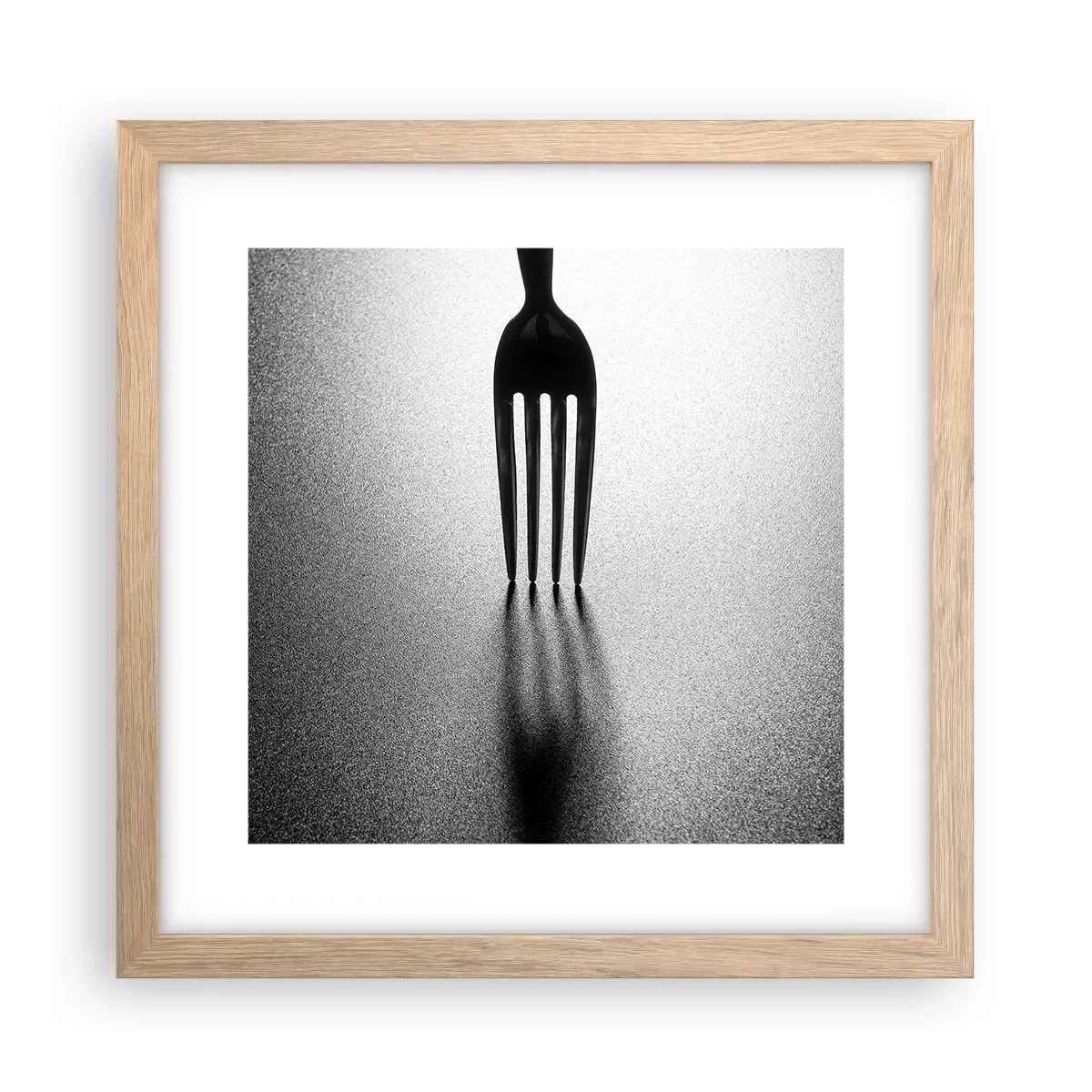 Poster in light oak frame - Light and Shade - 30x30 cm