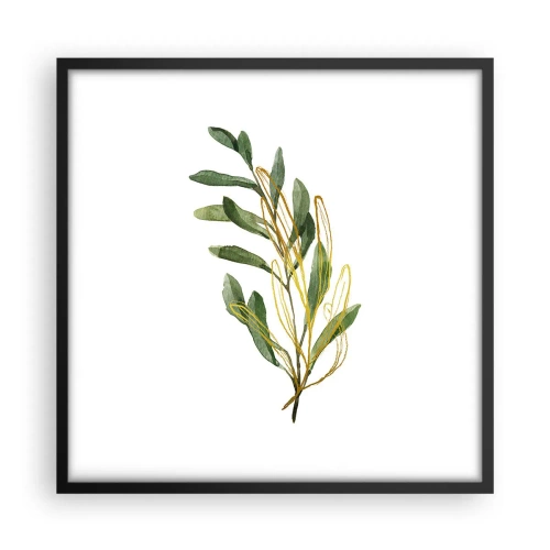 Poster in black frame - All that Is Good - 50x50 cm