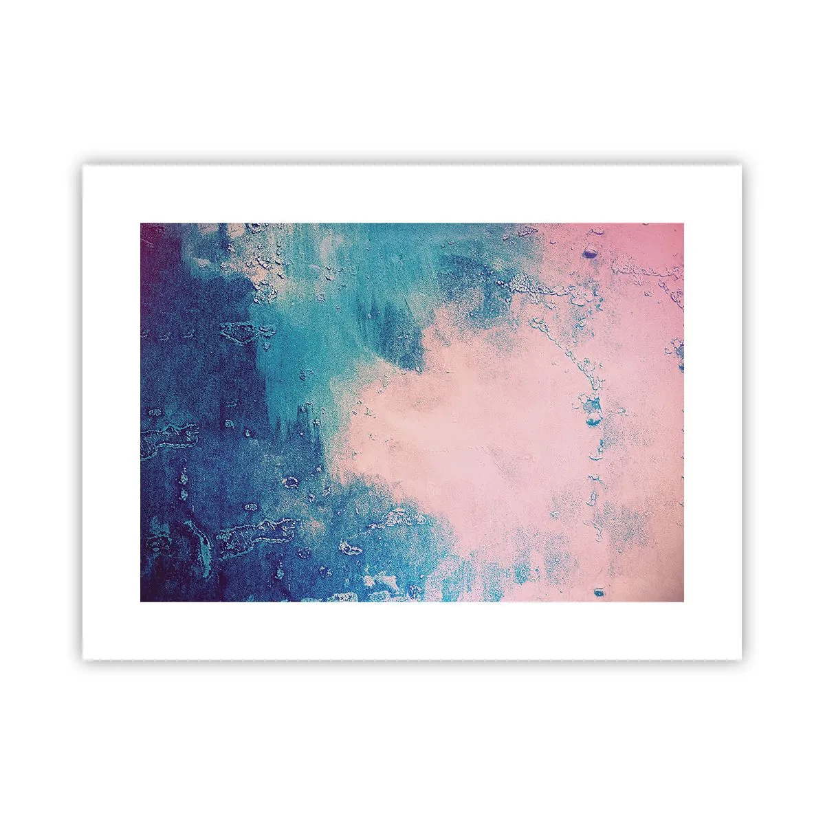 Poster - Blue Hug - 40x30 cm