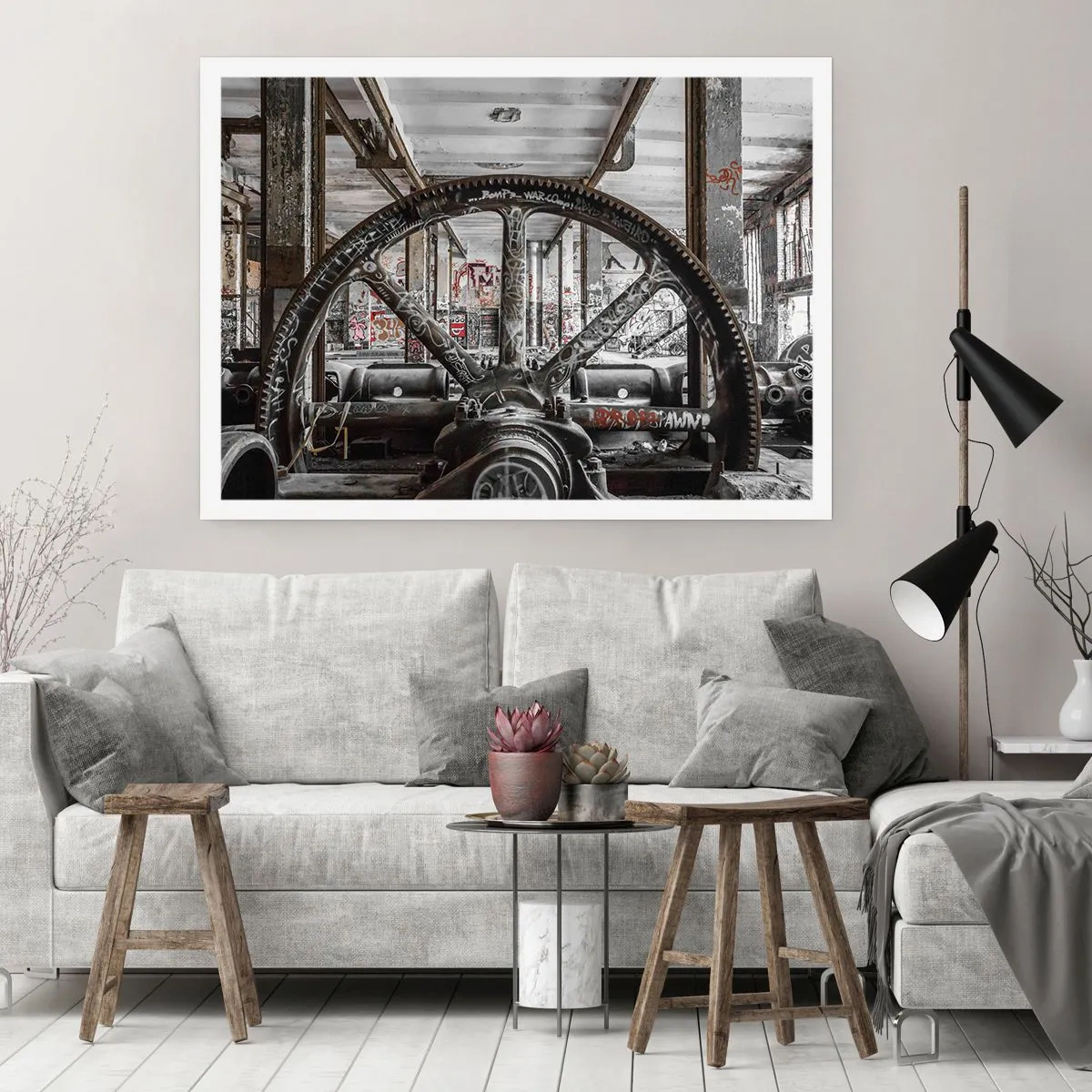 Poster - Secret Life of a Factory - 70x50 cm