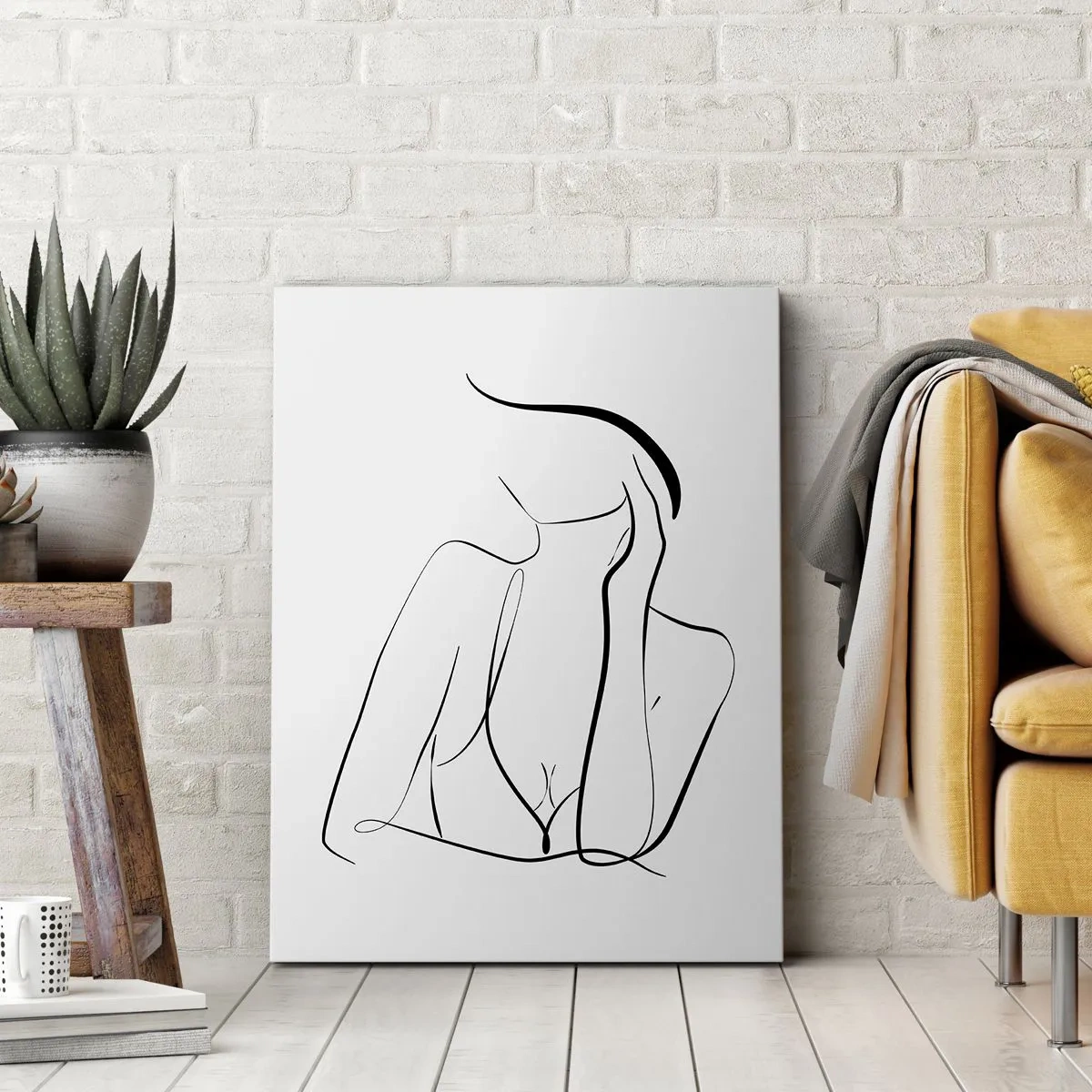 Canvas picture - On Waves of Dreams - 45x80 cm