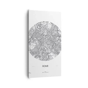 Canvas picture - Anatomy of Rome - 65x120 cm