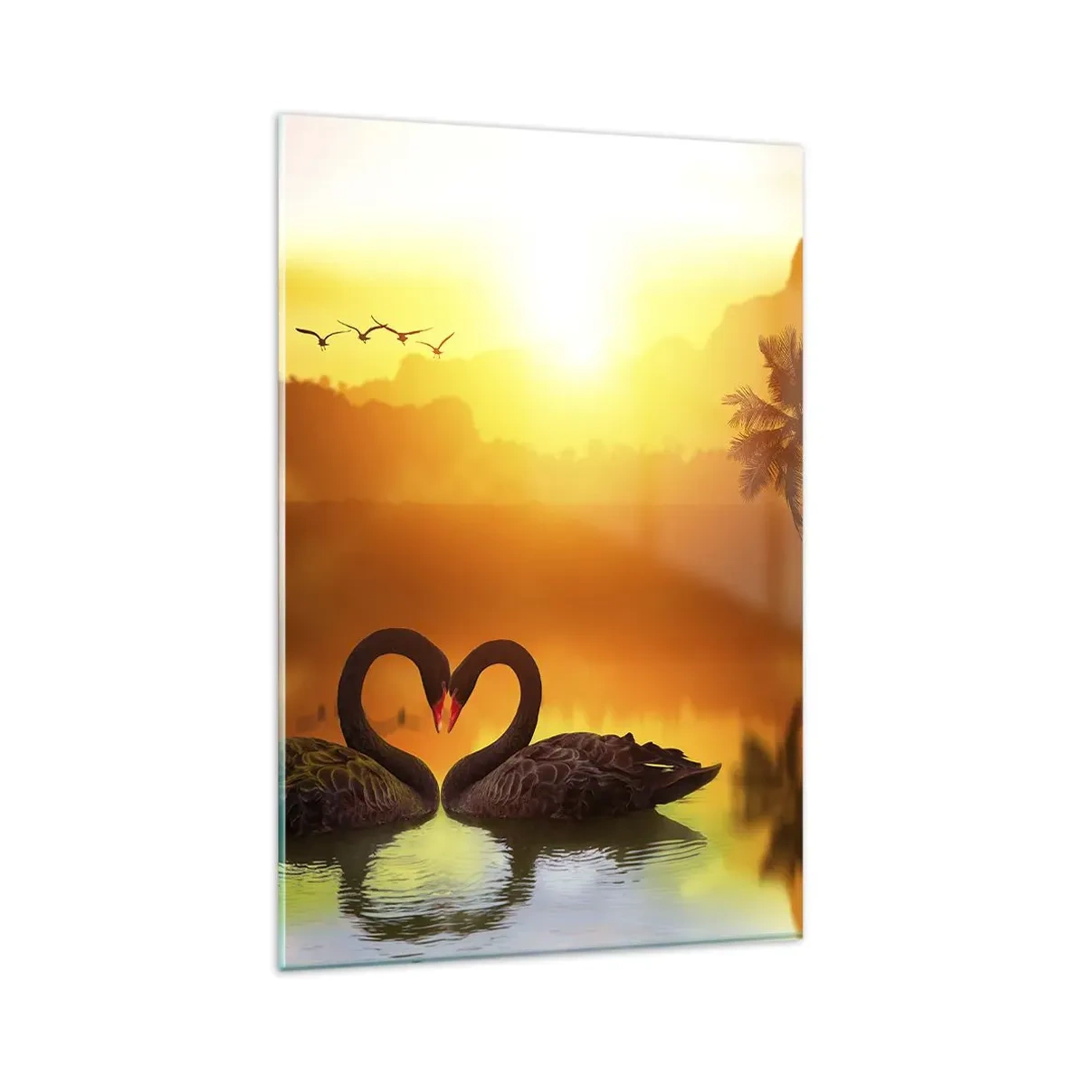 Glass picture - Paired up - 80x120 cm