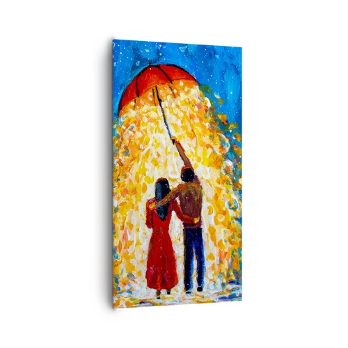 Canvas picture - Magic of a Rainy Evening? - 65x120 cm