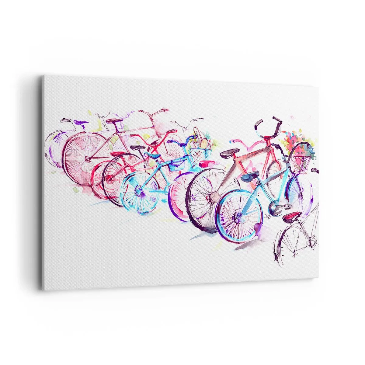 Canvas picture - Anti-moto Club Reunion - 120x80 cm