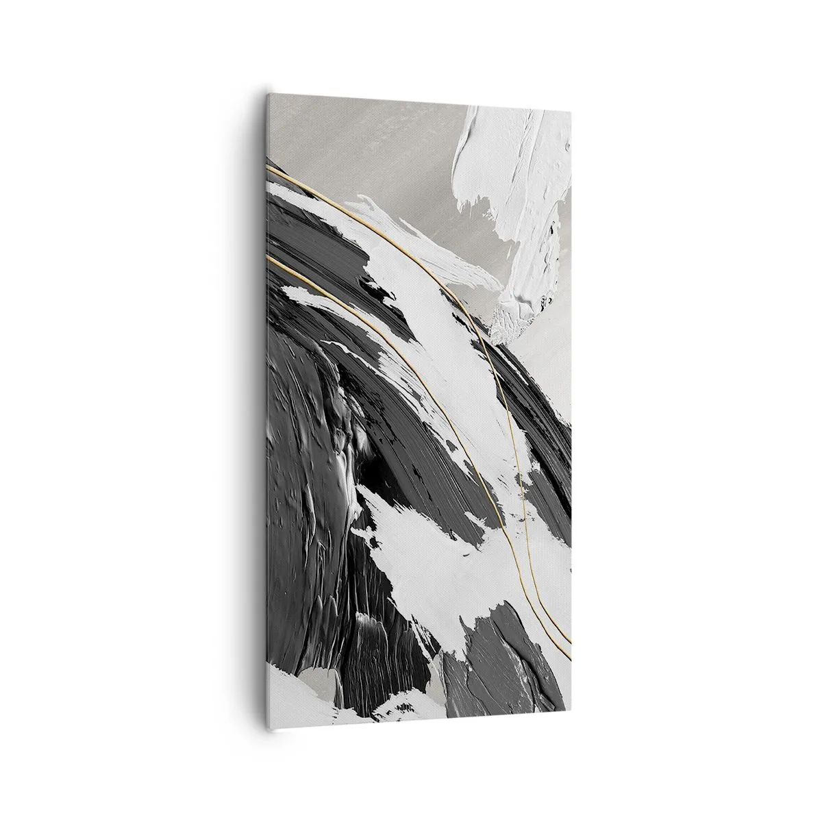 Canvas picture - Abstract with Flair - 65x120 cm