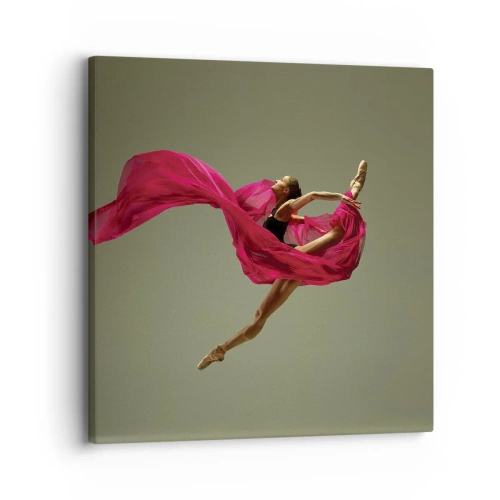 Canvas picture - Dancing Flame - 30x30 cm