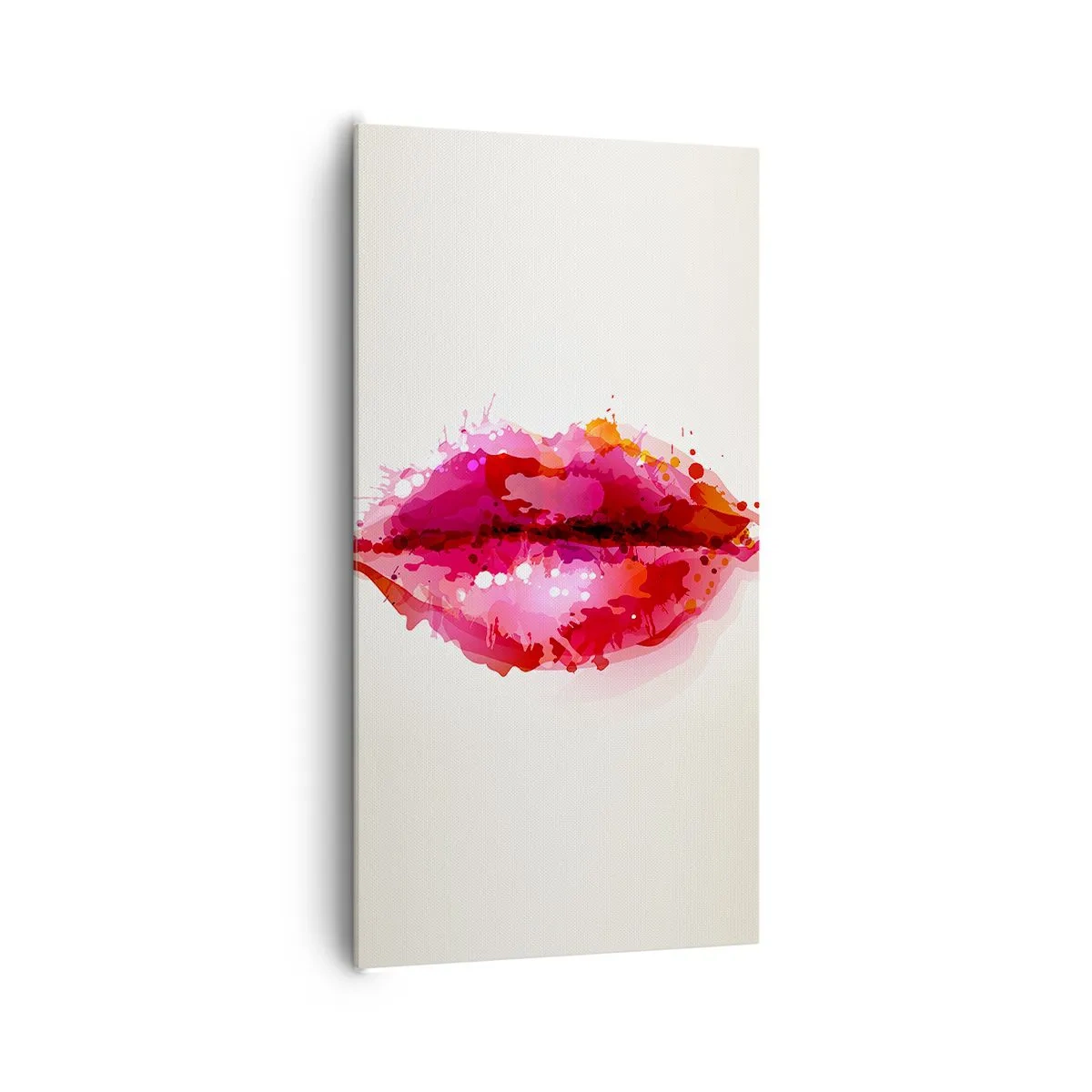 Canvas picture - Redder Shade of Red - 65x120 cm