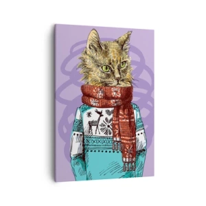 Canvas picture - Cat Not Only in Boots - 50x70 cm
