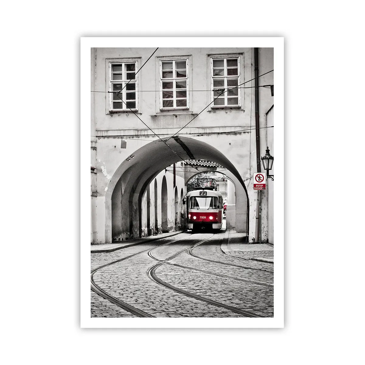 Poster - Through City Labirynth - 70x100 cm