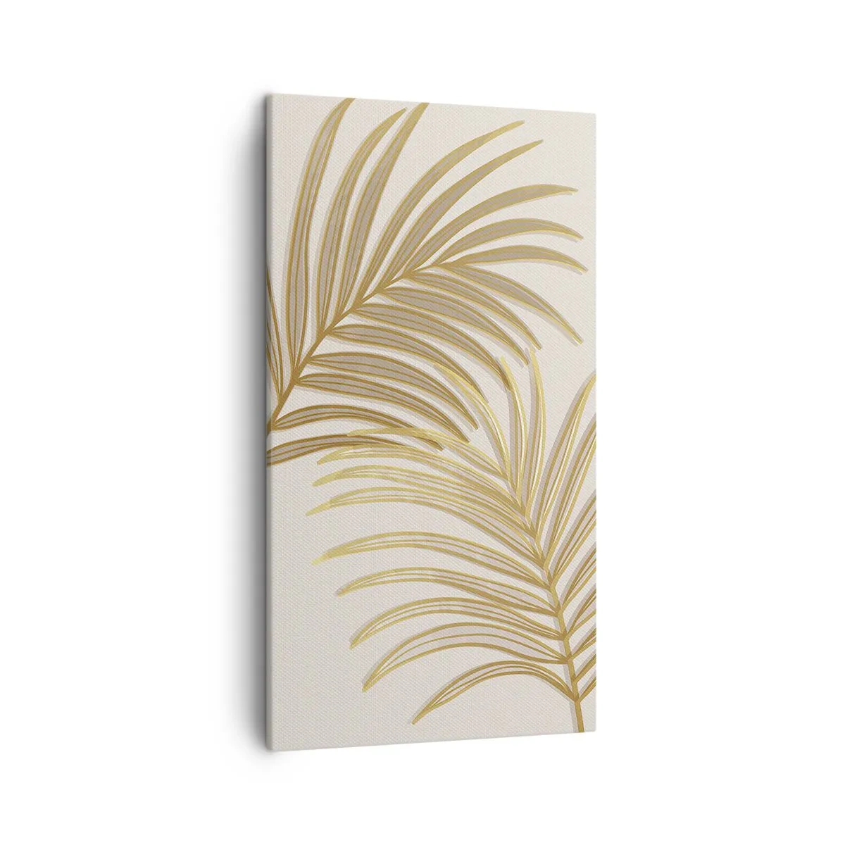 Canvas picture - Golden Palm! - 45x80 cm