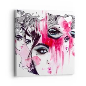 Canvas picture - . - 30x30 cm