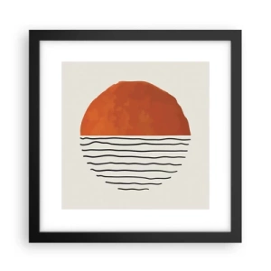 Poster in black frame - In Japanese Style - 30x30 cm