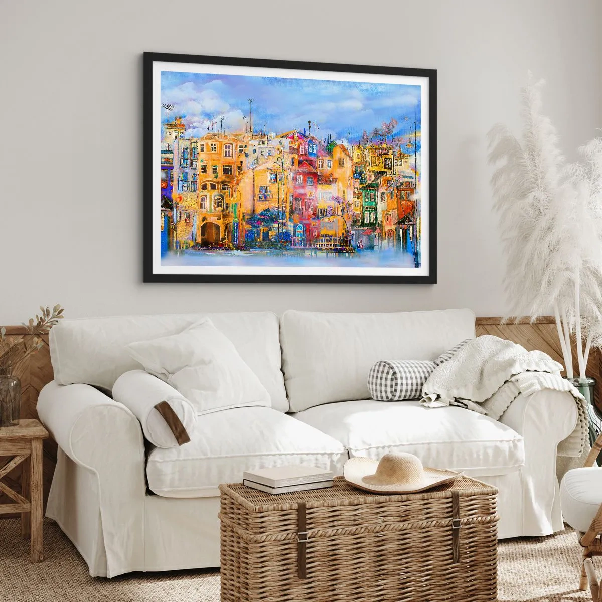 Poster in black frame - We Are Together - 70x50 cm