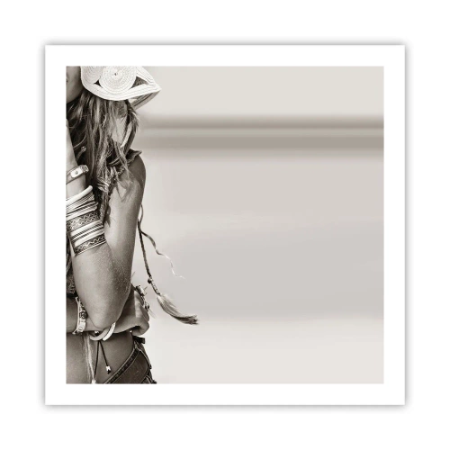 Poster - Like a Girl - 60x60 cm