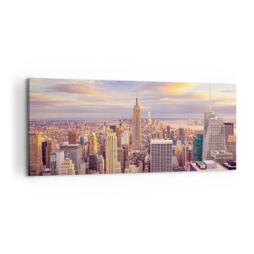 Canvas picture - Reaching the Clouds - 100x40 cm
