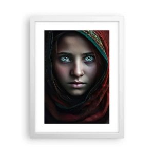 Poster in white frmae - Eastern Princess - 30x40 cm